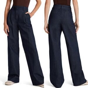 Favorite Daughter Favorite Pant in Vienna Denim Wide Leg size 10